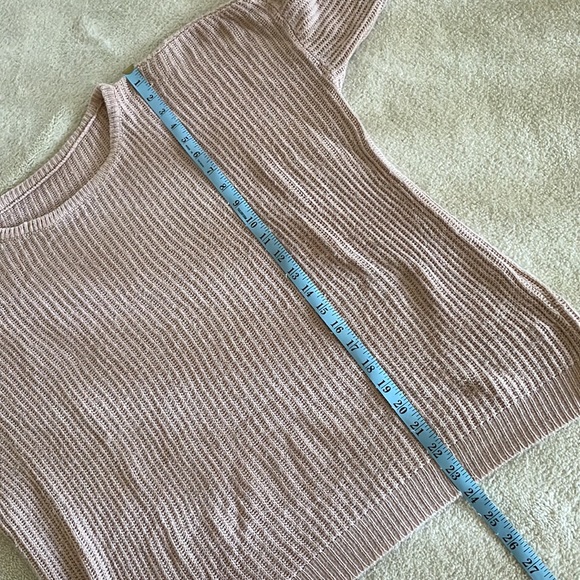 Brandy Melville summer knit sweater in rose pink - Picture 6 of 10